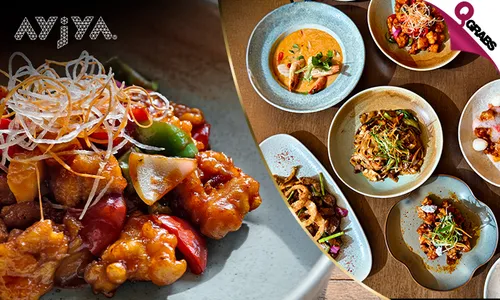 Asian Fusion Business Lunch at AYjYA - Marriott Marquis City Center Doha!